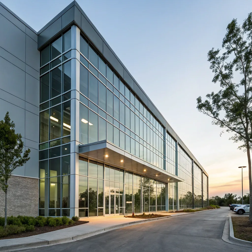 Modern office building exterior